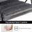 Mcombo Accent Chair with Ottoman, Velvet Modern Tufted Curved Backrest Club Chair, Upholstered Leisure Chairs with Metal Legs for Bedroom Living Room 4750/4747