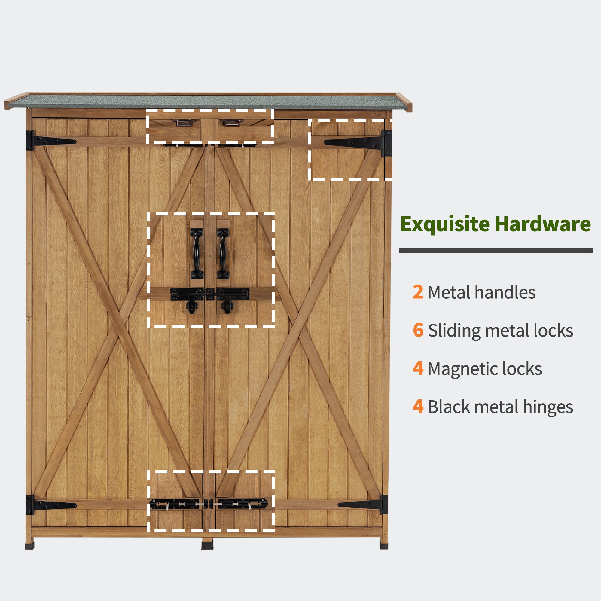 Outdoor Storage Cabinet, 1400