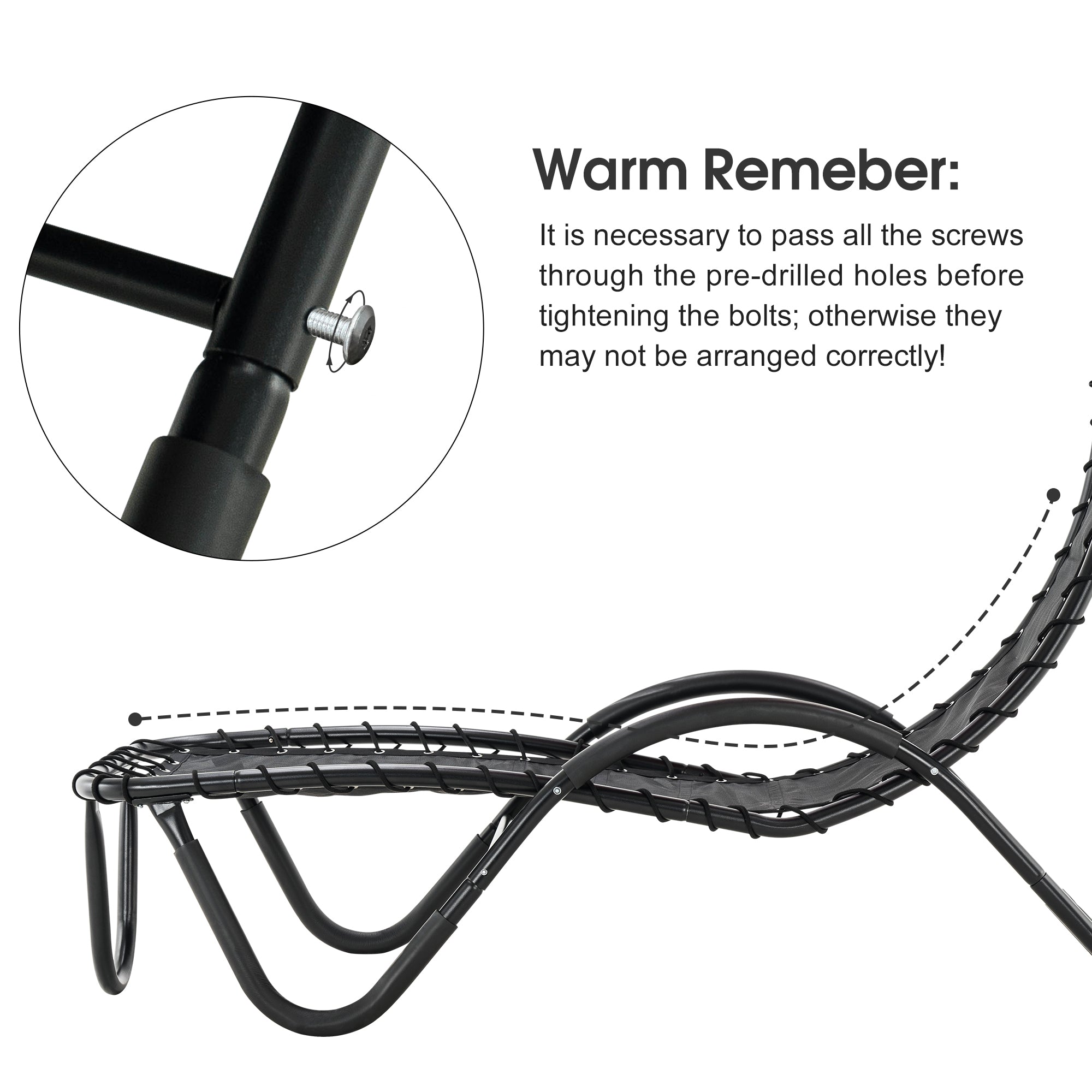 Outdoor Chaise Lounge Chair, 4097