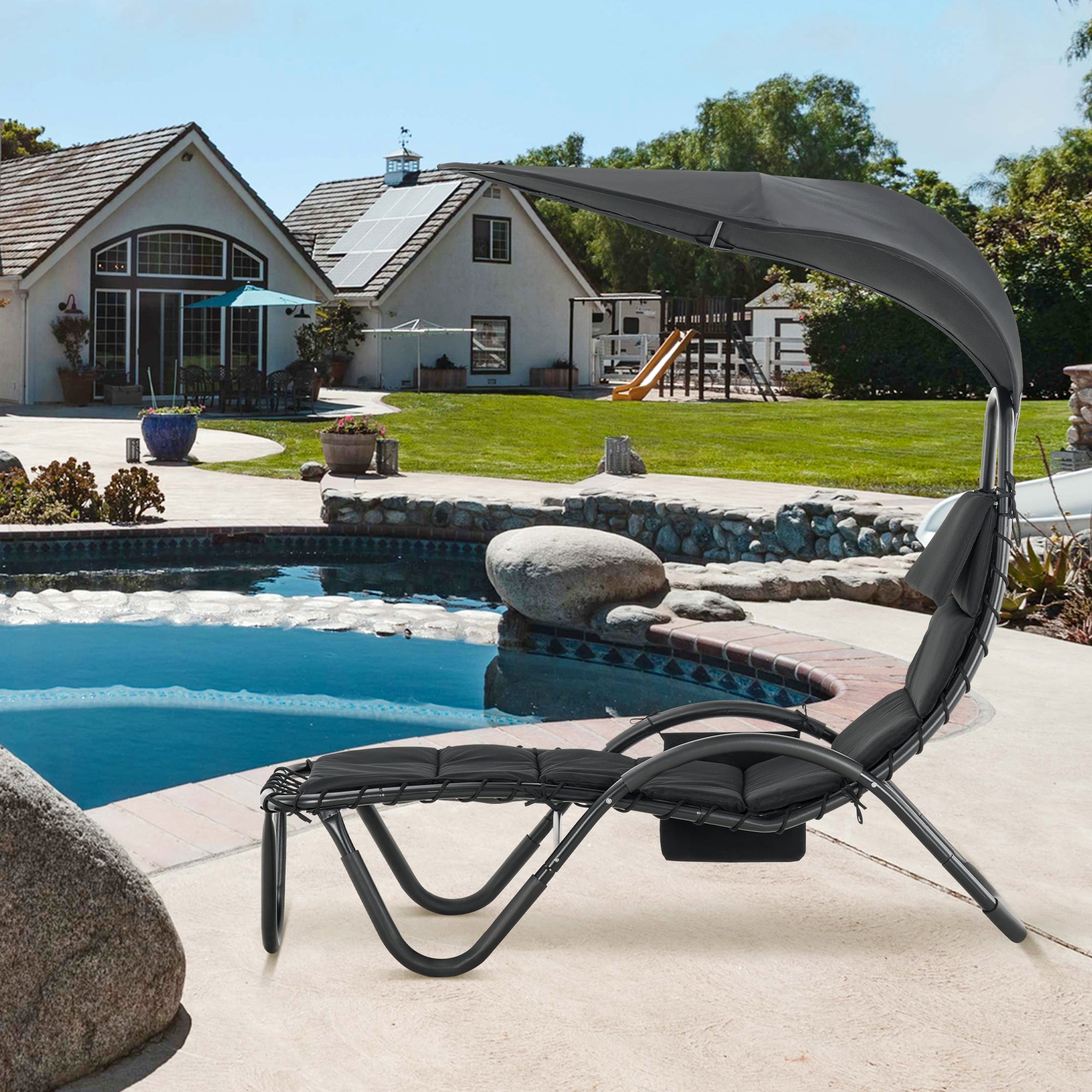 Outdoor Chaise Lounge Chair, 4097