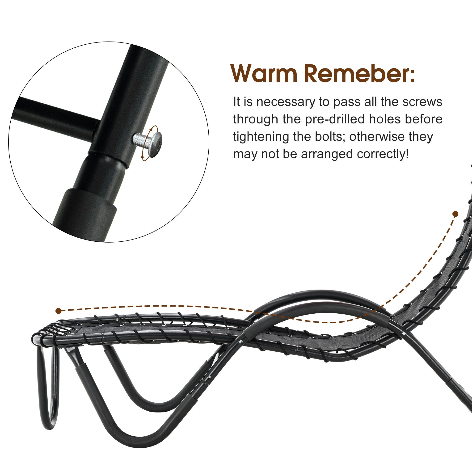 Outdoor Chaise Lounge Chair, 4097