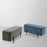 Mcombo Storage Ottoman Bench, Teddy Fabric Upholstered Footstool with  Storage Space, Bed End Bench for Bedroom, Living room, Entryway W709