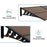 MCombo Window Awnings, Polycarbonate Awnings for Doors, Outdoor Patio Canopy Cover AW404/AW408