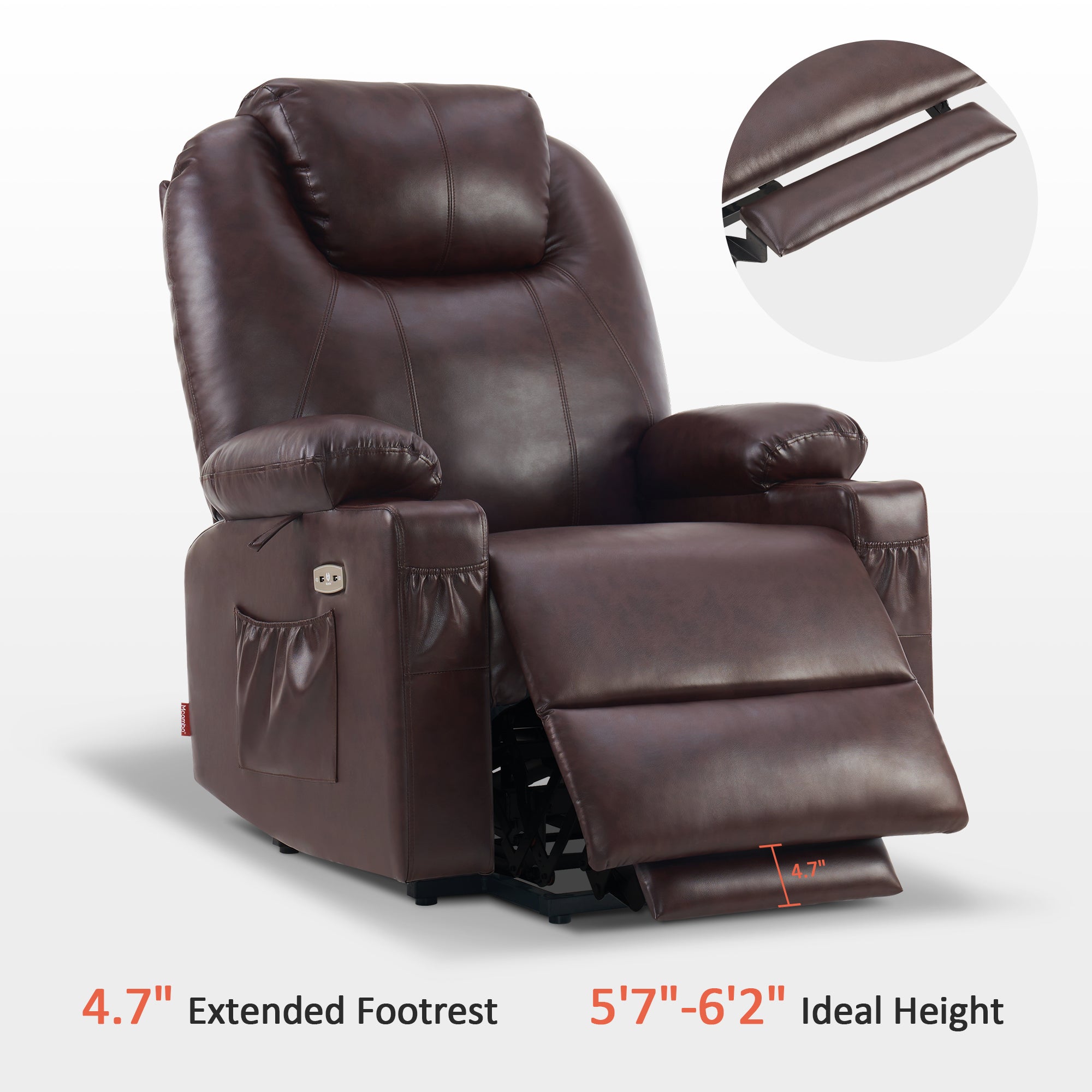 extended footrest 