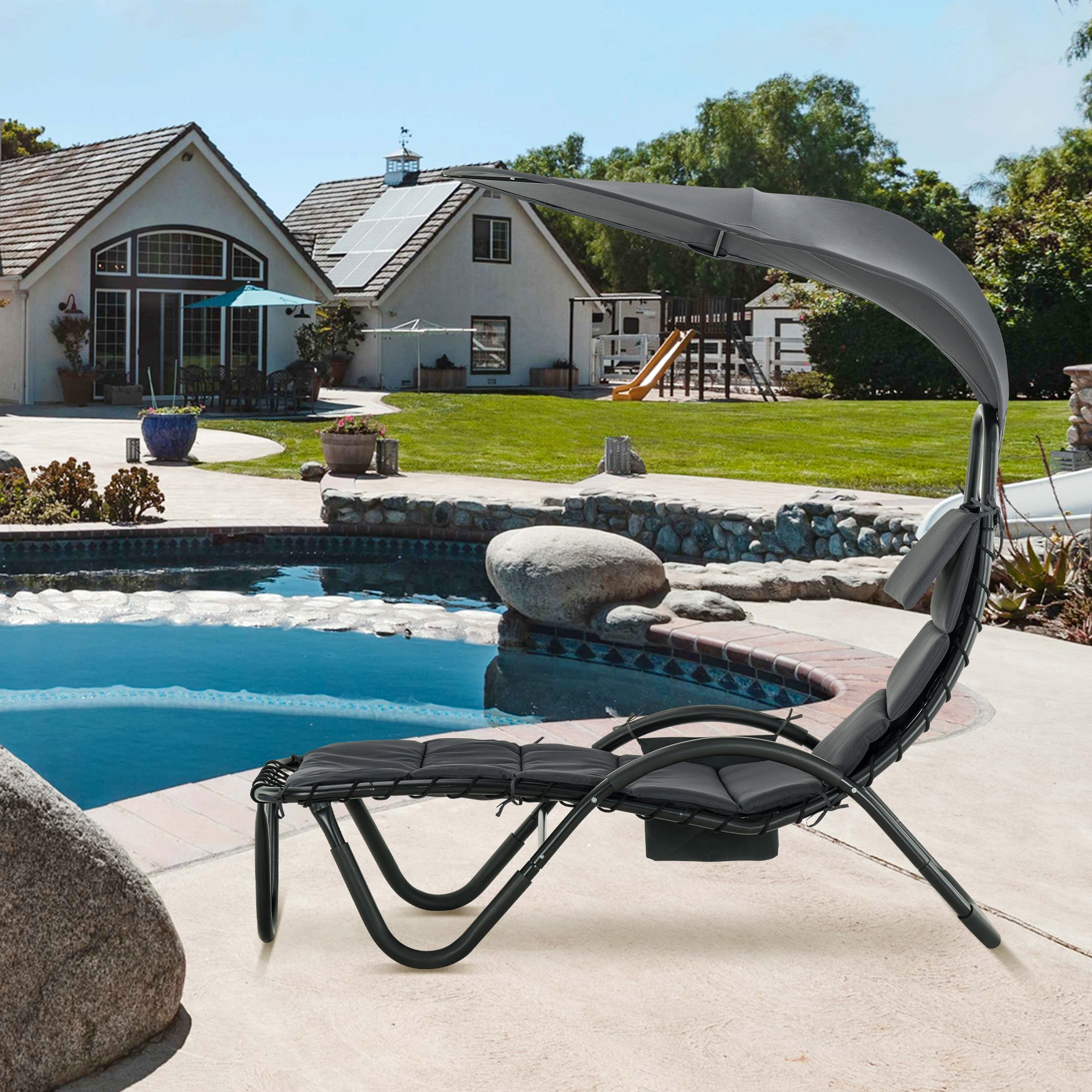 Outdoor Chaise Lounge Chair, 4097