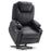 Mcombo Large Dual Motor Power Lift Recliner Chair with Massage and Heat for Elderly Big and Tall People, Infinite Position, USB Ports, Cup Holders, Extended Footrest, Faux Leather 7815