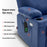 Mcombo Large Dual Motor Power Lift Recliner Chair with Massage and Heat for Elderly Big and Tall People, Infinite Position, USB Ports, Cup Holders, Extended Footrest, Faux Leather 7815