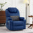 Mcombo Large Dual Motor Power Lift Recliner Chair with Massage and Heat for Elderly Big and Tall People, Infinite Position, USB Ports, Cup Holders, Extended Footrest, Faux Leather 7815