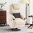 Mcombo Large Dual Motor Power Lift Recliner Chair with Massage and Heat for Elderly Big and Tall People, Infinite Position, USB Ports, Cup Holders, Extended Footrest, Faux Leather 7815