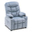 Mcombo Big Kids Recliner Chair with Cup Holders for Boys and Girls Room, 2 Side Pockets, 3+ Age Group,Velvet Fabric 7355/7366
