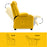 Mcombo Big Kids Recliner Chair with Cup Holders for Boys and Girls Room, 2 Side Pockets, 3+ Age Group,Velvet Fabric 7355/7366