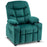 Mcombo Big Kids Recliner Chair with Cup Holders for Boys and Girls Room, 2 Side Pockets, 3+ Age Group,Velvet Fabric 7355/7366