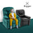 Mcombo Big Kids Recliner Chair with Cup Holders for Boys and Girls Room, 2 Side Pockets, 3+ Age Group,Velvet Fabric 7355/7366