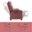 Mcombo Big Kids Recliner Chair with Cup Holders for Boys and Girls Room, 2 Side Pockets, 3+ Age Group,Velvet Fabric 7355/7366