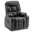 Mcombo Big Kids Recliner Chair with Cup Holders for Boys and Girls Room, 2 Side Pockets, 3+ Age Group,Velvet Fabric 7355/7366