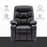 MCombo Big Kids Recliner Chair with Cup Holders for Boys and Girls Room, 2 Side Pockets, 3+ Age Group,Velvet Fabric 7355/7366