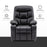 Mcombo Big Kids Recliner Chair with Cup Holders for Boys and Girls Room, 2 Side Pockets, 3+ Age Group,Velvet Fabric 7355/7366