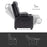 Mcombo Big Kids Recliner Chair with Cup Holders for Boys and Girls Room, 2 Side Pockets, 3+ Age Group,Velvet Fabric 7355/7366