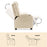 Mcombo Big Kids Recliner Chair with Cup Holders for Boys and Girls Room, 2 Side Pockets, 3+ Age Group,Velvet Fabric 7355/7366