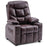 Mcombo Big Kids Recliner Chair with Cup Holders for Boys and Girls Room, 2 Side Pockets, 3+ Age Group,Velvet Fabric 7355/7366
