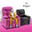 Mcombo Big Kids Recliner Chair with Cup Holders for Boys and Girls Room, 2 Side Pockets, 3+ Age Group,Velvet Fabric 7355/7366