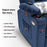 Mcombo Electric Power Lift Recliner Chair with Massage and Heat for Elderly, Extended Footrest, Hand Remote Control, Lumbar Pillow, Cup Holders, USB Ports, Fabric Medium(#7529)