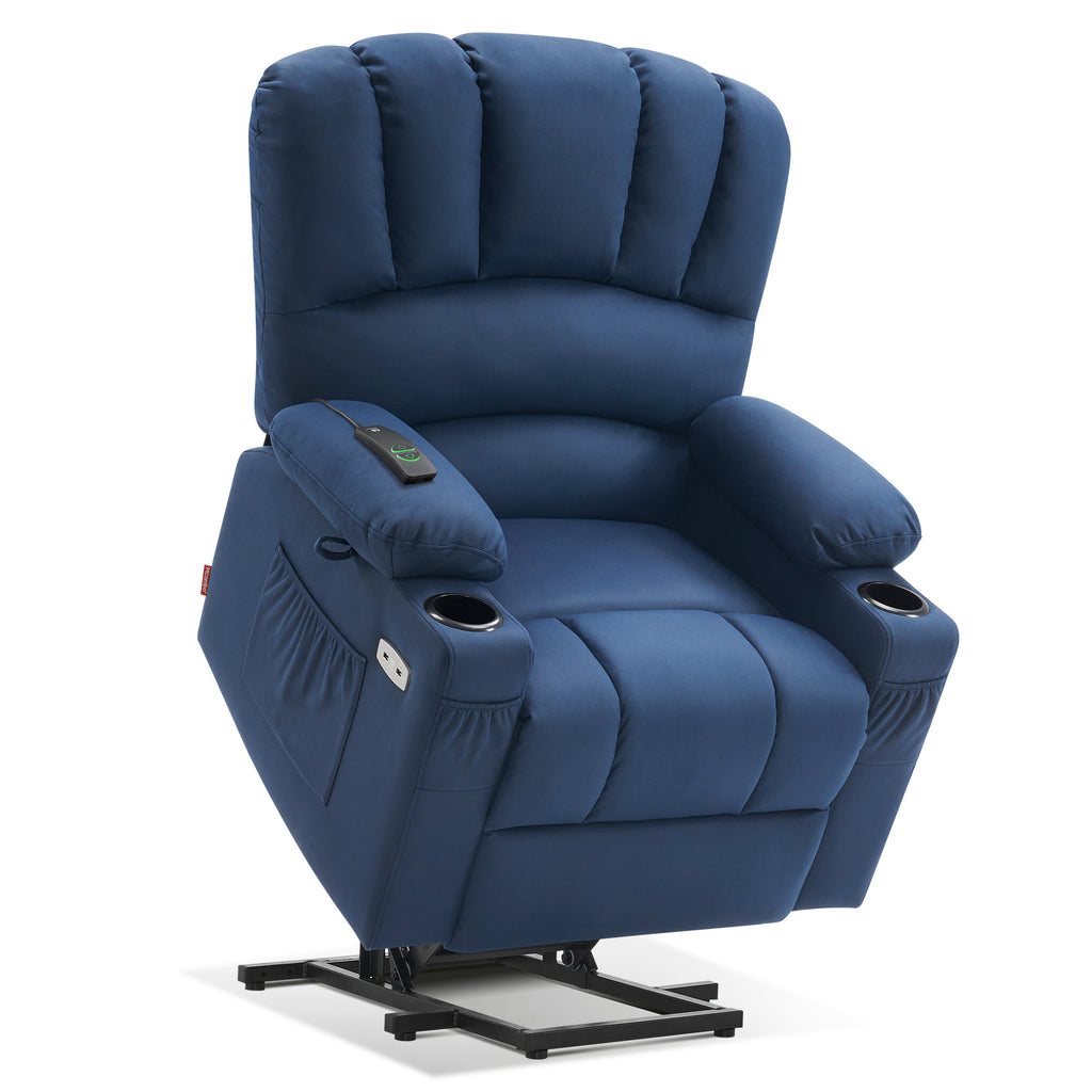 MCombo Electric Power Lift Recliner Chair Sofa with Massage and Heat f