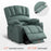 MCombo Electric Power Lift Recliner Chair Sofa with Massage and Heat for Elderly, Extended Footrest, Hand Remote Control, 2 Side Pockets, Cup Holders, USB Ports, Fabric,7095,R7092,R7093,R7096