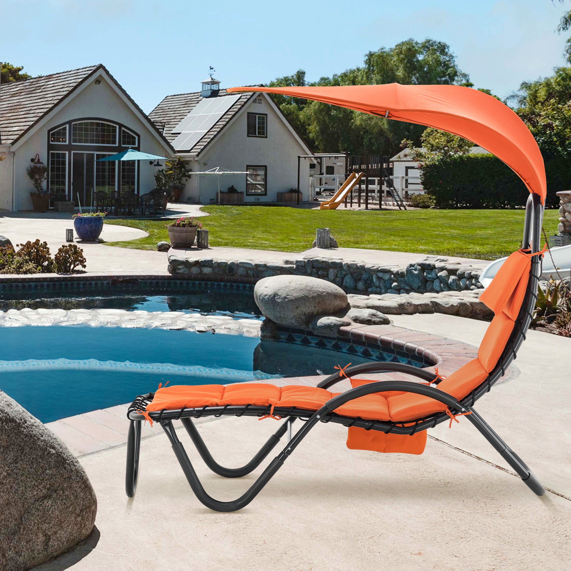 Outdoor Chaise Lounge Chair, 4097