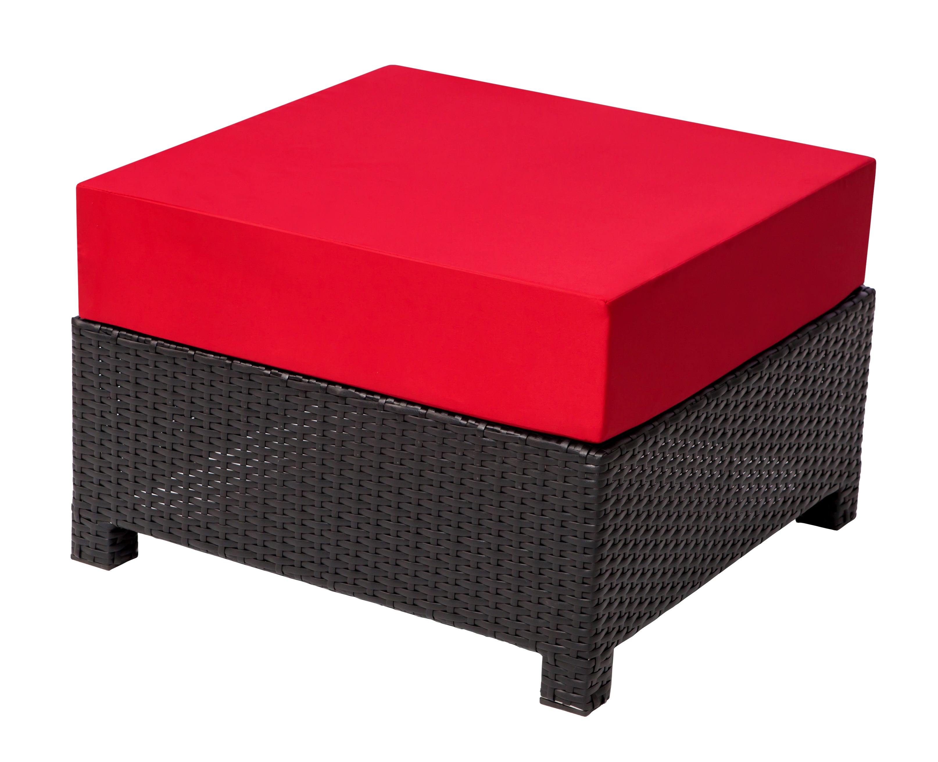 Patio Wicker Furniture Sectional Set, 6080-DIY-RD