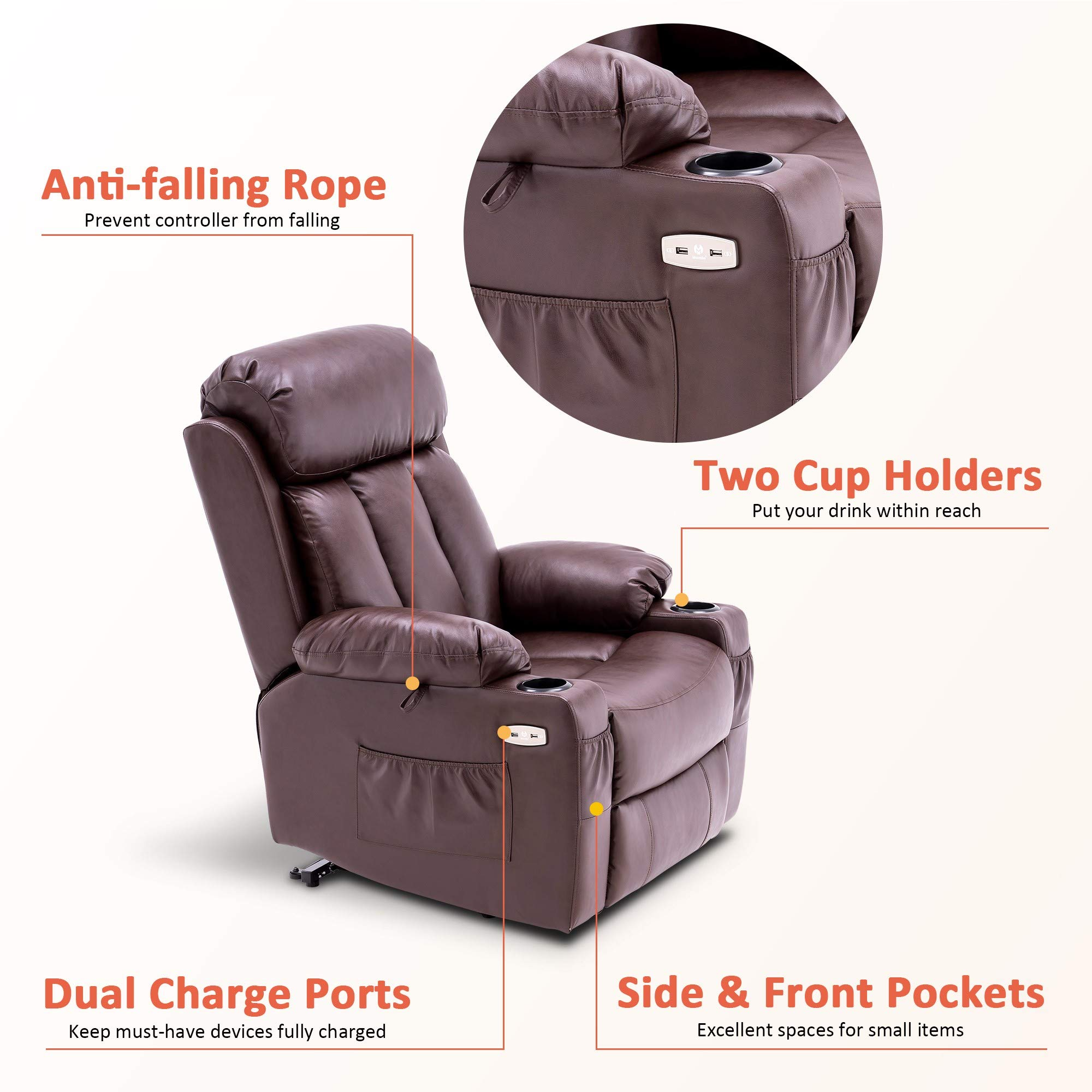USB and cup holder 
