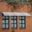 MCombo 39"×116" Window Overhead Door Awning Patio Outdoor Polycarbonate Cover Front Door Rain Sun Shetter Garden Canopy Hollow Sheet, 4012