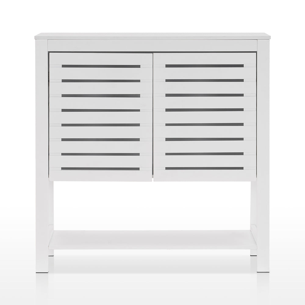 White Free Standing Bathroom Storage Organizer Cabinet (6700-BT05W)