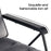 Mcombo Accent Chair with Ottoman, Velvet Modern Tufted Curved Backrest Club Chair, Upholstered Leisure Chairs with Metal Legs for Bedroom Living Room 4750/4747