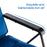 Mcombo Accent Chair with Ottoman, Velvet Modern Tufted Curved Backrest Club Chair, Upholstered Leisure Chairs with Metal Legs for Bedroom Living Room 4750/4747