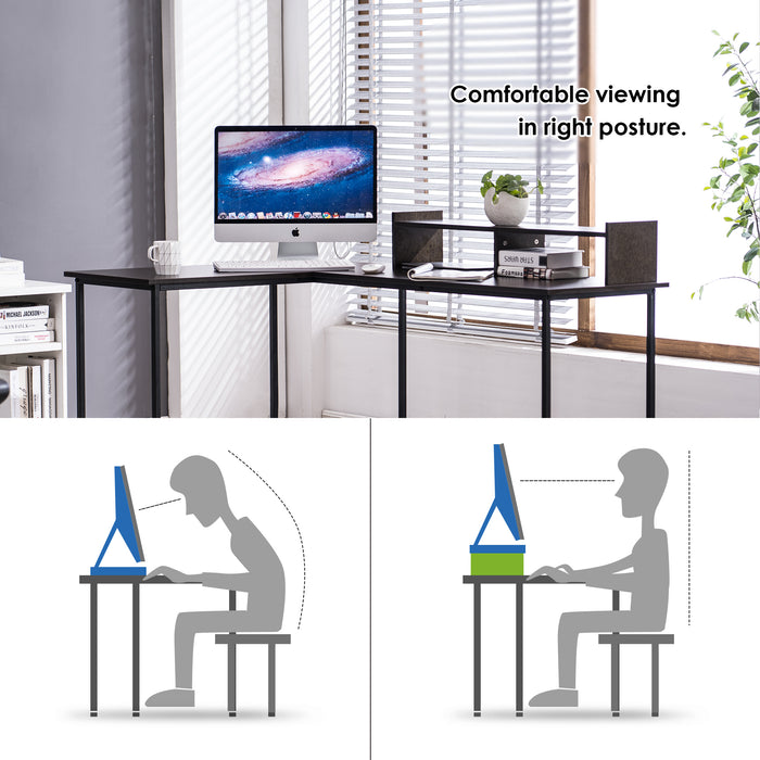 Ergonomic Gaming Desk Height Adjustable Computer Table Workstation