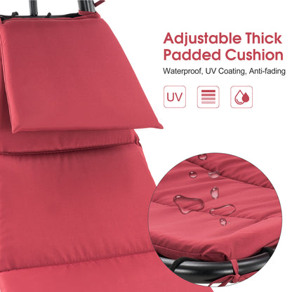 Outdoor Chaise Lounge Chair, 4097