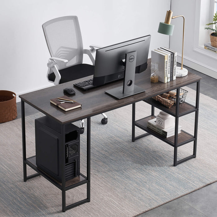 Desktop computer desk, desk for home office