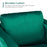 Mcombo Velvet Accent Club Chair, Upholstered Tufted Button Single Sofa Chair, with Silver Metal Legs, Modern Armchair for Living Room Bedroom 4066