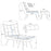 Mcombo Accent Chair with Ottoman, Velvet Modern Tufted Wingback Club Chair, Upholstered Leisure Chairs with Metal Legs for Bedroom Living Room 4079