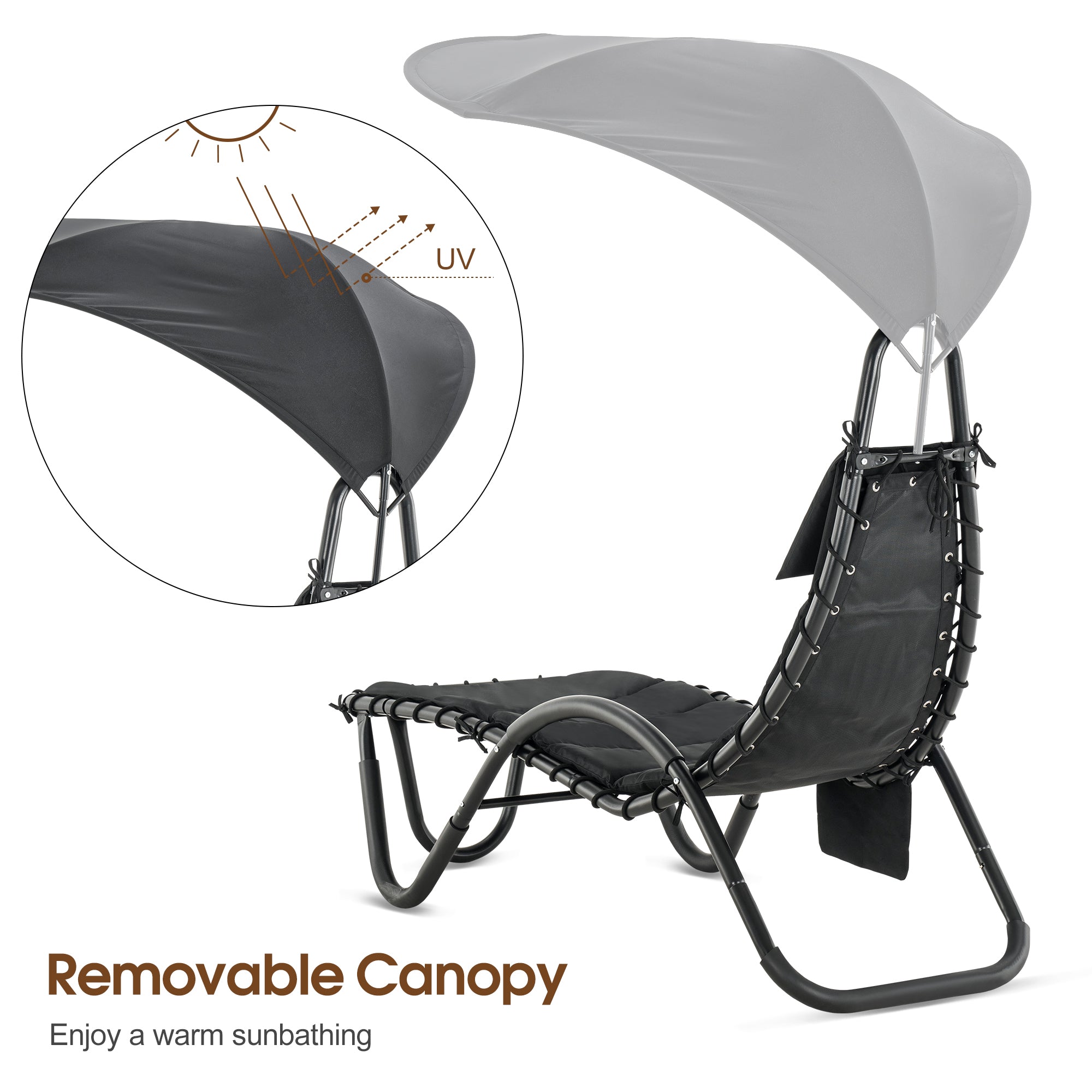 Outdoor Chaise Lounge Chair, 4097