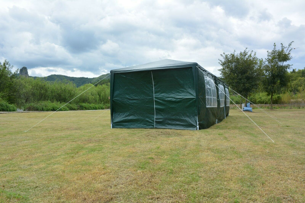 MCombo 10'x30' Outdoor Canopy Tent Waterproof Gazebo Pavilion 8 Removable Walls 6053