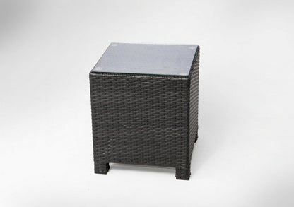 Patio Wicker Furniture Sectional Set, 6080-DIY-RD