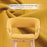 Mcombo Modern Living Dining Room Accent Arm Chairs Set of 2 Linen Fabric  6090-9133
